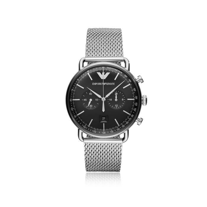 Montre 2025 armani argent