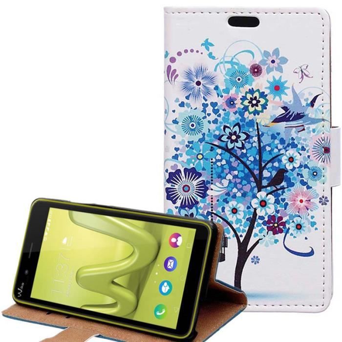 Seluxion - Housse Coque Etui Pour Wiko Cink Peax