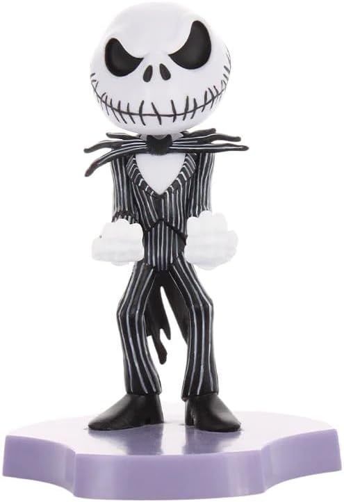 Figurine Disney Jack Skellington EXQUISITE GAMING Cable Guys Support écouteurs smartphone ou petit accessoire 11 cm