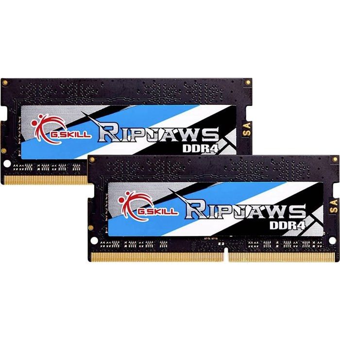 Mémoire Notebook Ripjaws Series - G.SKILL - 16 Go PC4-19200/DDR4 2400 Mhz - Bi-canal - SO DIMM 260 broches