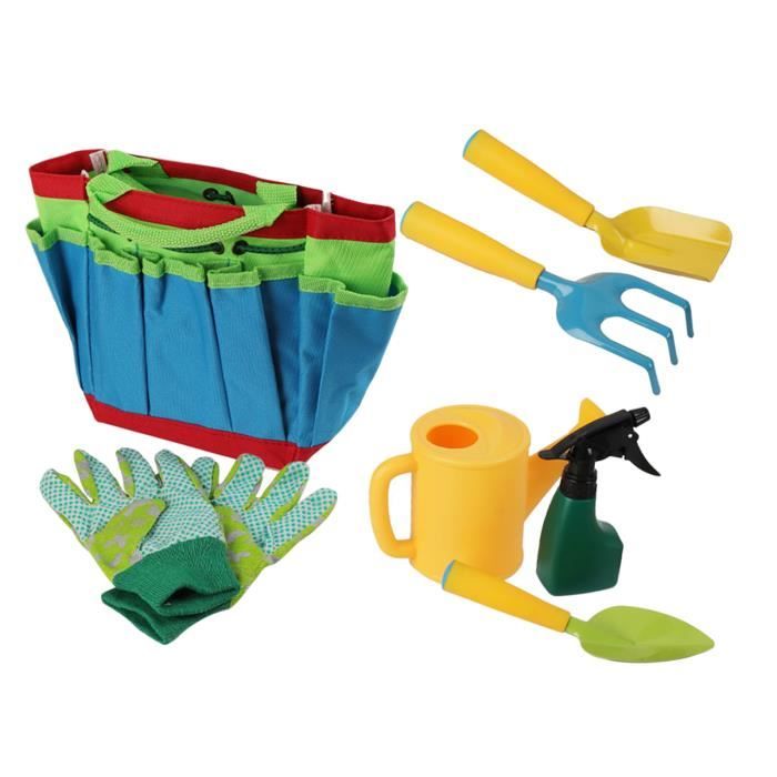 Kit D'outils De Jardin Pour Enfants Ensemble De Jardin D'extérieur Pour Enfants Outillage De Jardin Pour Enfants Bleu 74626216
