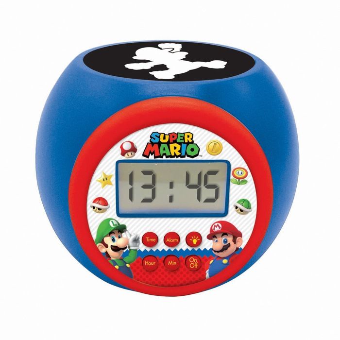 Réveil projecteur Super Mario fonction minuteur