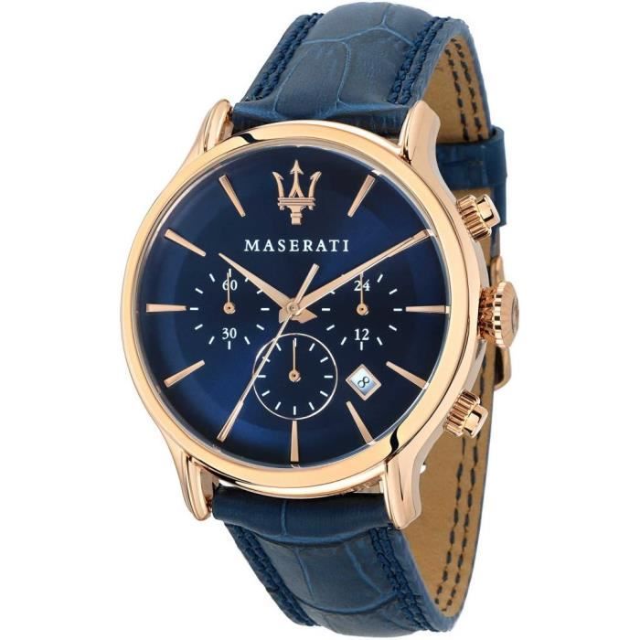 MASERATI Montre -  - R8871618007 - Cuir - Quartz - Chic 