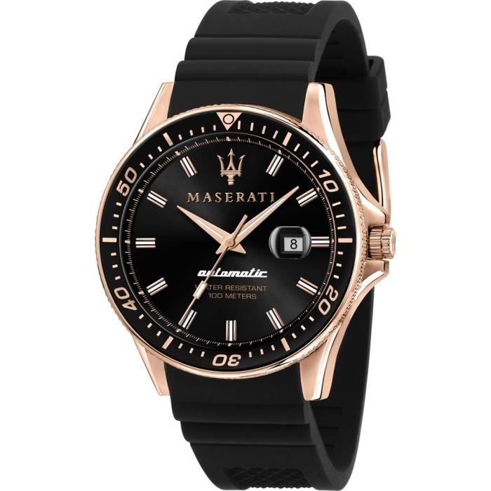 Montre Maserati Sfida homme R8821140001 de d tails inoxydable