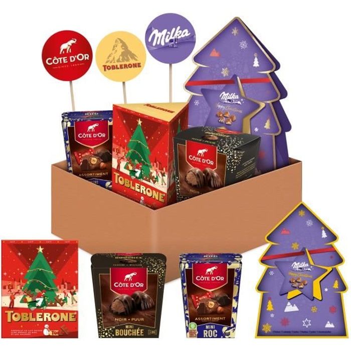 Boite chocolats Noël T2
