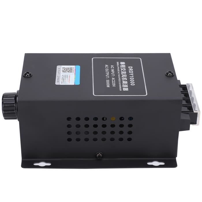 Motoréducteur électrique 40W 15K, Moteur à Engrenages Réglable Réglable en Continu Monophasé, avec Contrôleur de Vitesse Moteur à Engrenages 0-90rpm