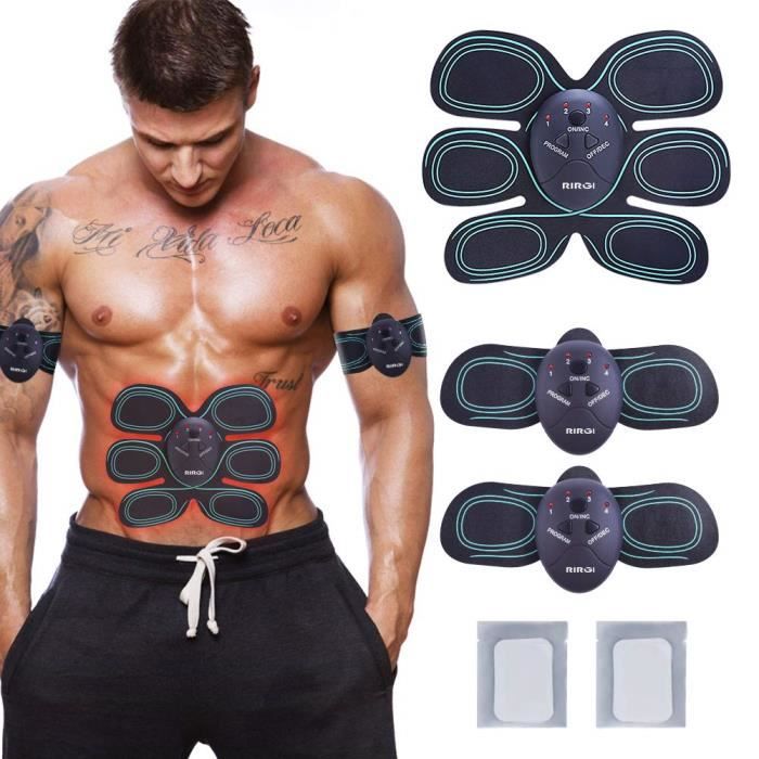 Ceinture de Musculation Abdominale - MOONMINI - EMS - 6 Modes d'Exercice -  10 Niveaux d'Intensité - Cdiscount Sport