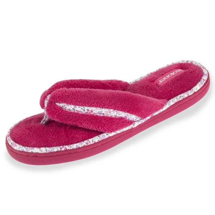 Pantoufle tong femme clearance