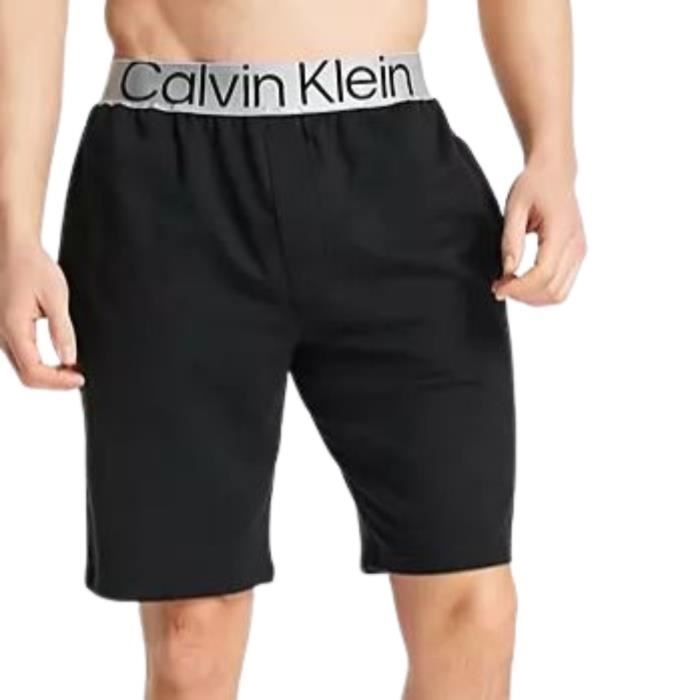 Homme Short De Nuit Noir CALVIN KLEIN Noir Cdiscount Pret a Porter
