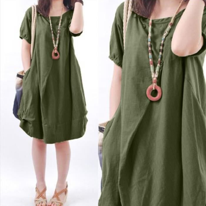 Robe ample coton Clearance