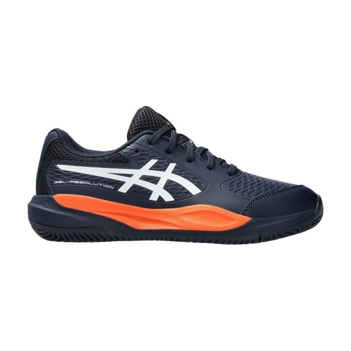Chaussures de Tennis - ASICS - GEL-RESOLUTION X GS - Enfant Garçon - Terre Battue - Marine / Orange PE 2025 Chaussures de Tennis - ASICS - GEL-RESOLUTION X GS - Enfant Garçon - Terre Battue - Marine / Orange PE 2025