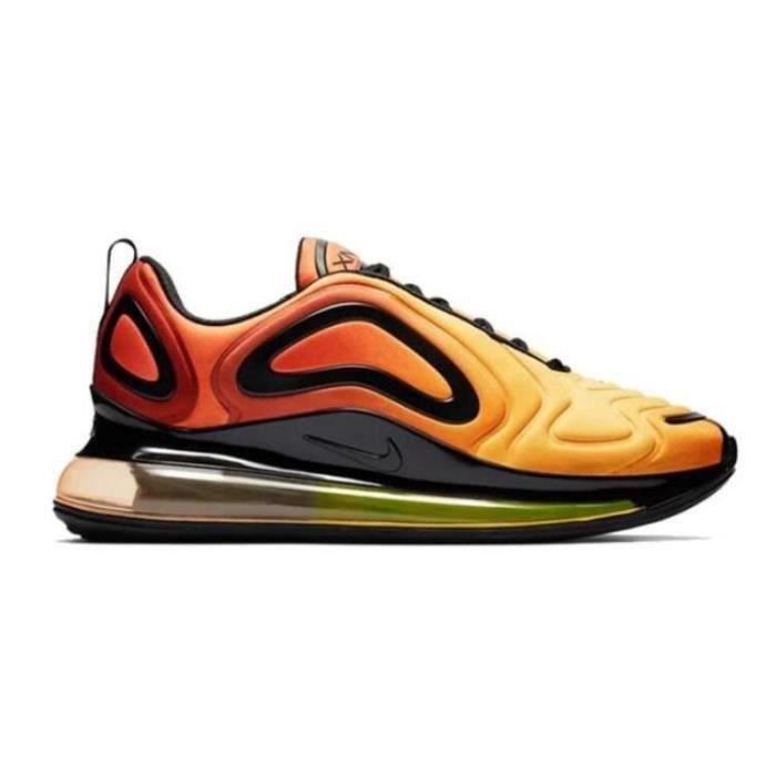 Baskets Nike Air Max 720 Chaussures de Course homme femme Noir orange  Orange Noir orange - Cdiscount