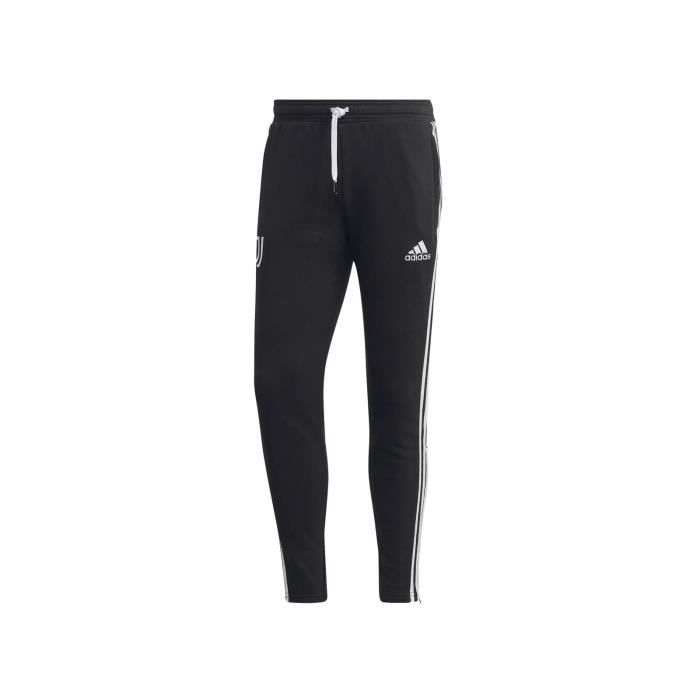 Pantalon de survêtement adidas Originals JUVENTUS DNA - Noir - Coupe slim - Taille élastique - Poches zippées