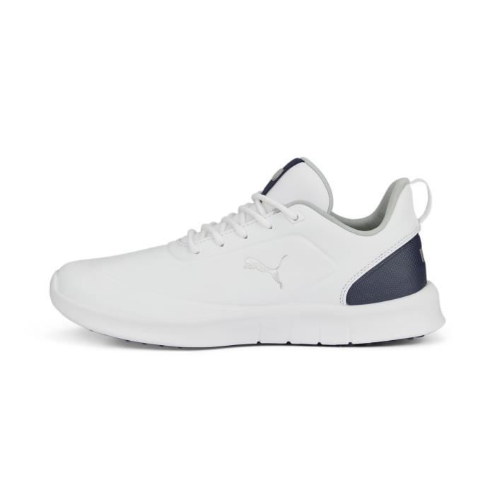 Chaussures de golf de golf sans crampons femme Puma Laguna Fusion WP - white/navy - 39