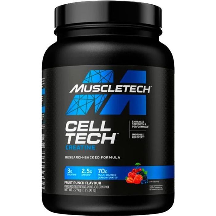 Créatine monohydrate Cell-Tech - Fruit Punch 2270g