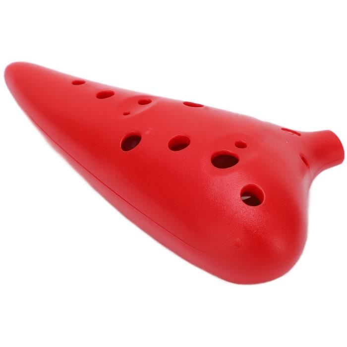 Ocarina clé C Ocarina Instrument de Musique ABS Clé C 12 Trous pour
