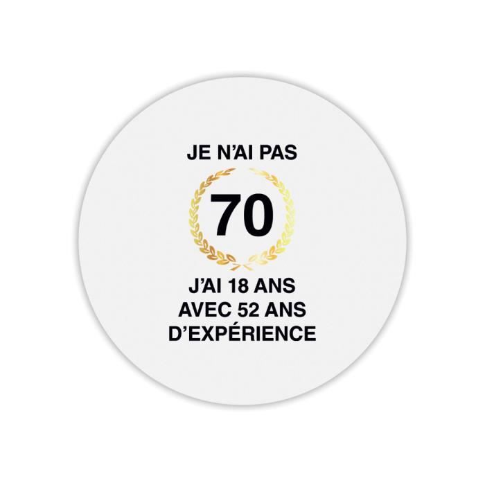 Tapis De Souris Rond Anniversaire 70 Ans Cdiscount Informatique Tapis De Souris Rond Anniversaire 70 Ans Cdiscount Informatique