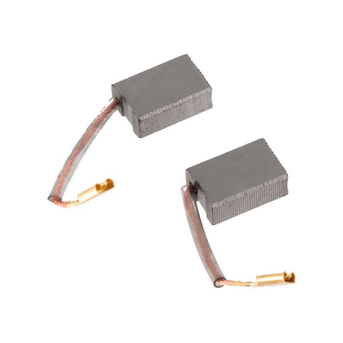 2 Balais De Charbon 5x10x14mm Pour Outil Dongcheng 05-100B - Pièce De Rechange Moteur - Marque Vhbw