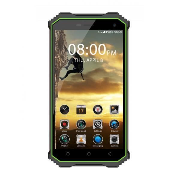 Smartphone - Marque Noir - 16 Go - 5 po - Android - IP68