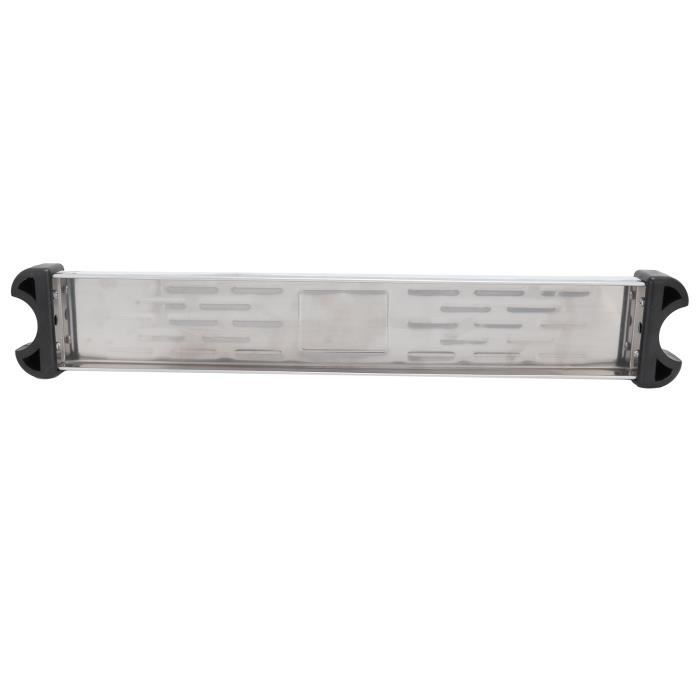 Marchepied Antidérapant Pour échelle De Piscine Hors Sol - Acier Inoxydable 304, Dimensions 50x10x5 Cm - 2