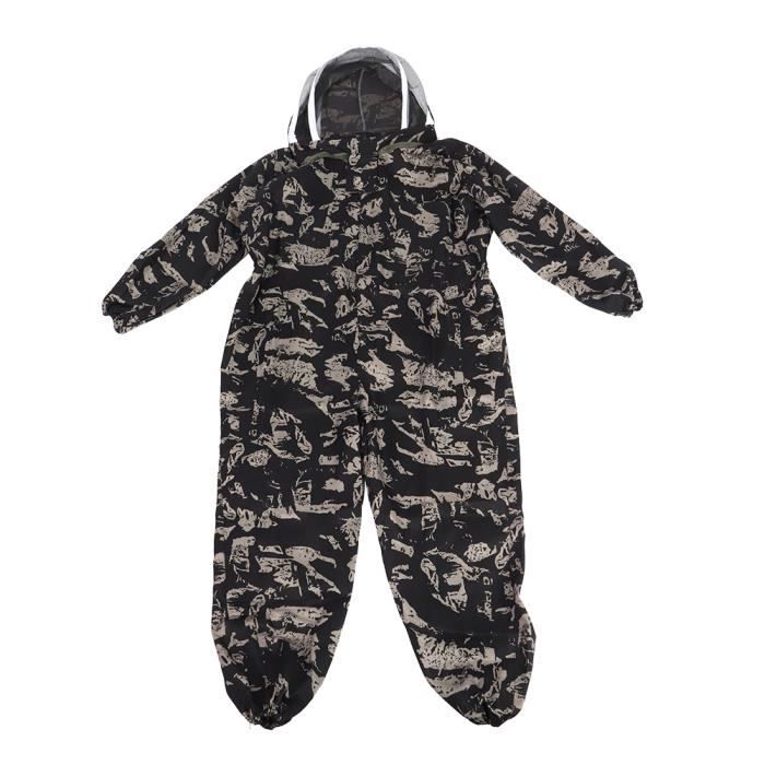 Costume D'apiculteur Avec Gants - Combinaison Protection Abeilles, Taille XXL, En Coton/polyester - 6