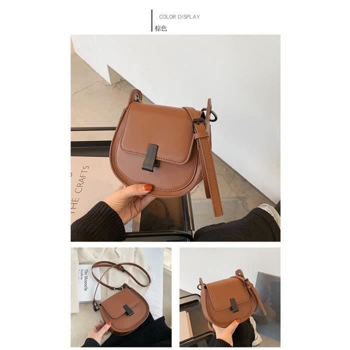 Sac Bandoulière Enfant Souris Mignon - Petit Sac PU Fille 16.8x12.8cm
