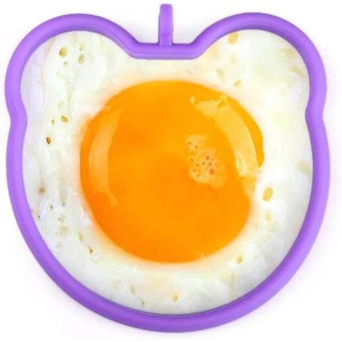 Moule à Œufs En Silicone Grenouille - Pour Crêpes, Omelettes, Desserts - Antiadhésif Et Lavable - Accessoire De Cuisine Amusant Pour Enfants