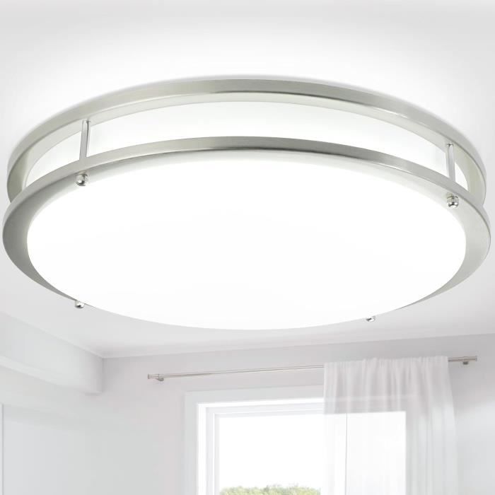 MOUSINNI luminaire plafonnier blanc et nickel brossé FM11414-WH-5CCT main image 0