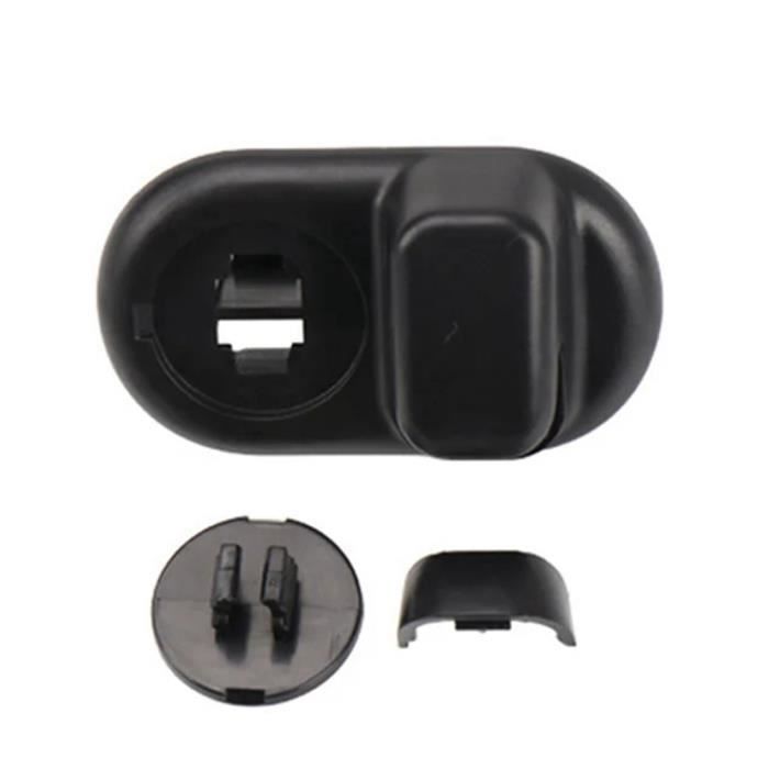 Lot De 3 Crochets De Fixation Pour Pare-soleil De Voiture - Nylon, Installation Facile, Noir/beige/gris