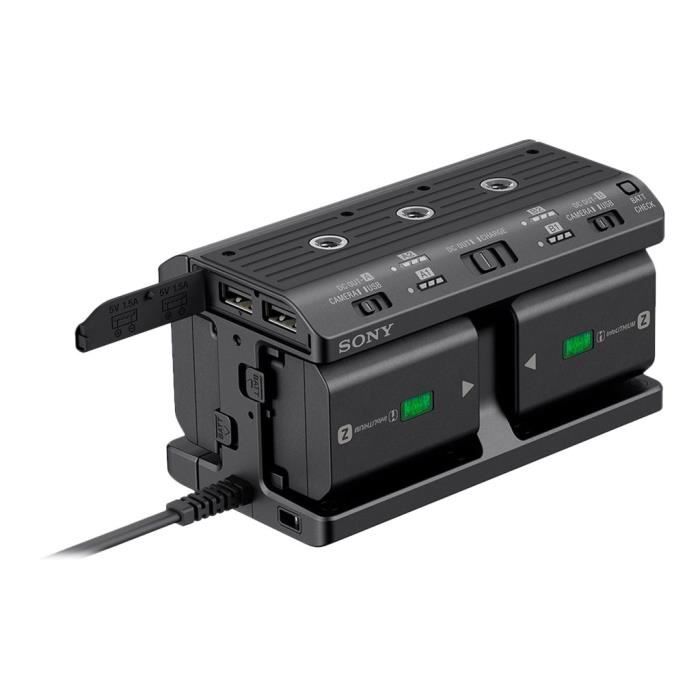 Sony NPA-MQZ1K Adapteur d'alimentation et chargeur de batterie 2 connecteurs de sortie (USB (alimentation uniquement)) pour…