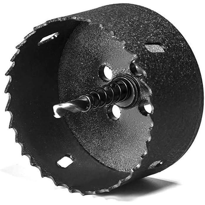 Scie Cloche en Acier Rapide HSS 6542 Ø 80mm, scie trèpan pour des