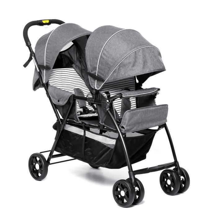 poussette double bebe enfant