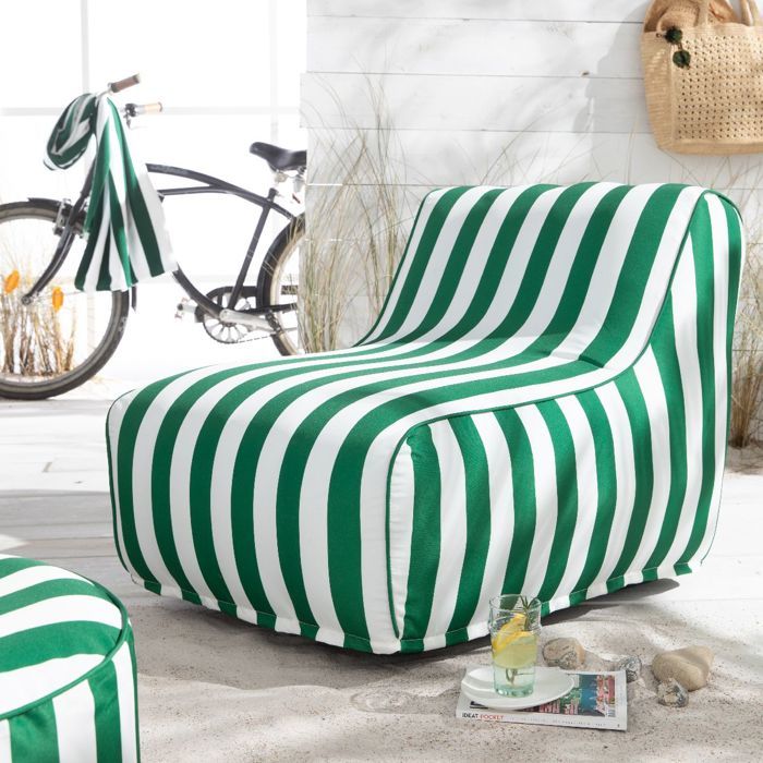Fauteuil gonflable SUMMER STRIPES - Catalogue 5/2023 - Vert 90x600 cm Fauteuil gonflable SUMMER STRIPES - Catalogue 5/2023 - Vert 90x600 cm