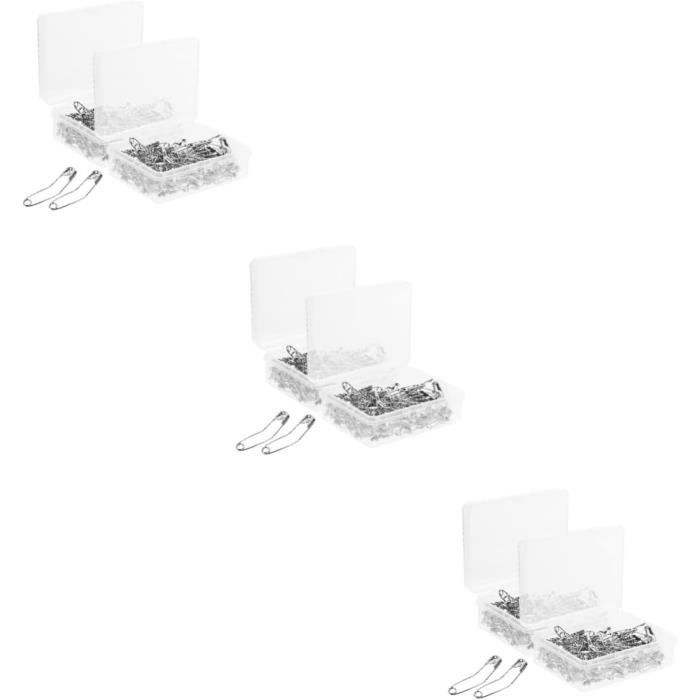 90 Épingles à Boutonnière Transparentes En Plastique - Broches Triangulaires Pour Mariage, Artisanat