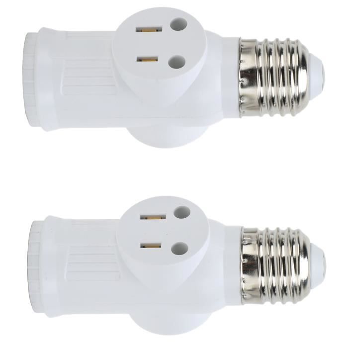 Set de 2 Douilles FISHTEC E27 + Télécommandées