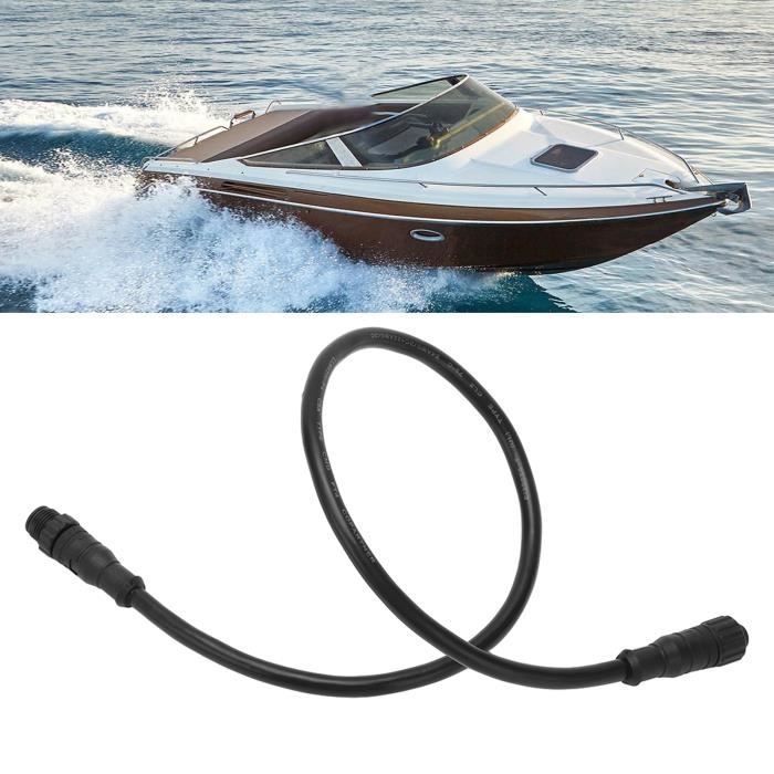 Câble Dorsal NMEA2000 0.5m Akozon - 5 Broches IP67 Étanche | Réseaux GPS Marins Lowrance/Simrad