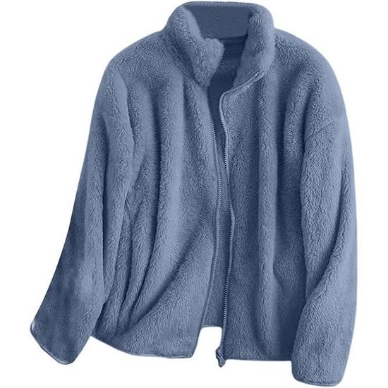 Veste Polaire Pour Femme Grande Taille - Style Décontracté - En