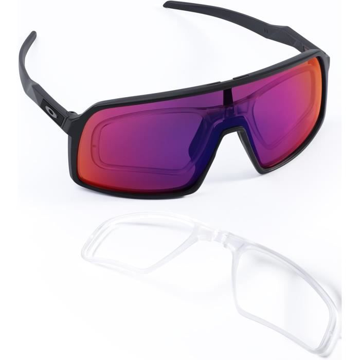 Insert Clip On Insert optique Rx pour lunettes de soleil Oakley Sutro OO9406 Sutro Lite OO9463 Transparent claire G2273 Achat Vente lunettes de soleil Cdiscount