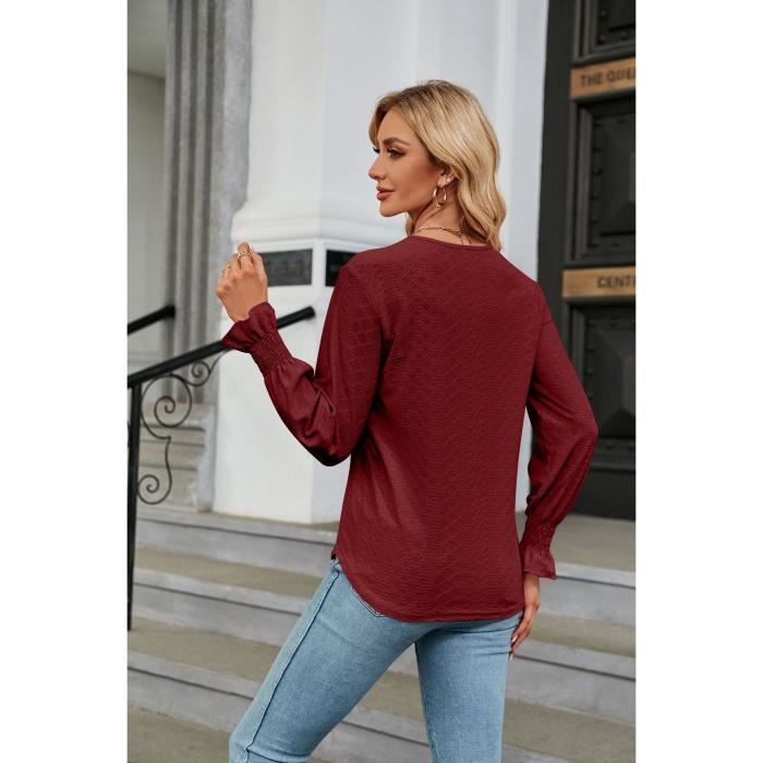 Pull sales femme dentelle