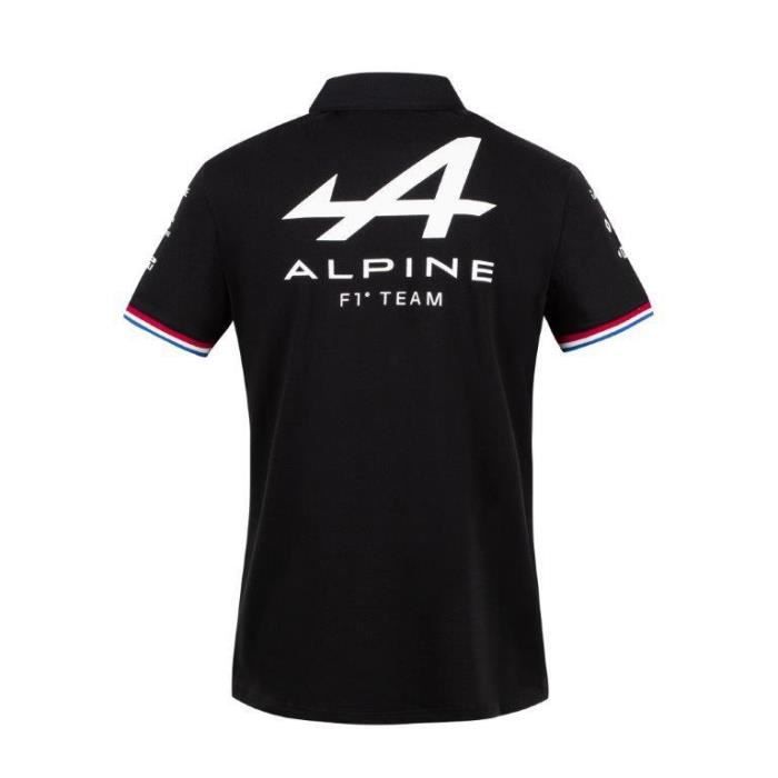 Polo le shop coq sportif noir
