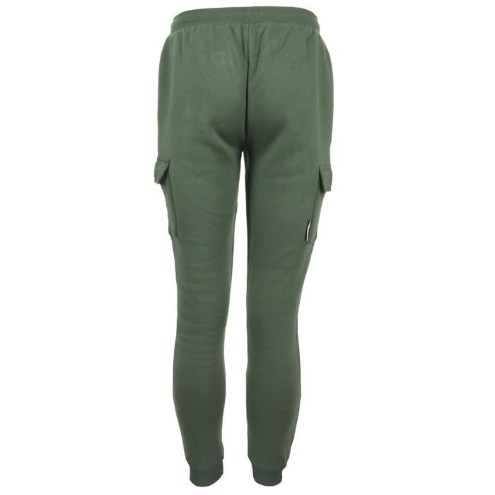 Pantalon cargo Ellesse Leclerc Homme Vert olive Confortable