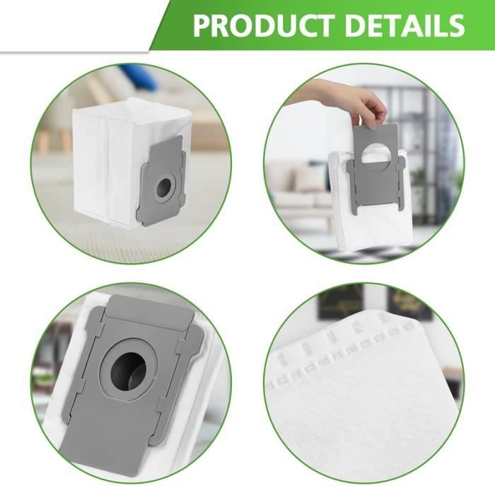 Acheter Brosse principale + filtre + brosse latérale à haute fibre pour  aspirateur Robot iRobot Roomba i7 E5 E6 série I, pièces de rechange