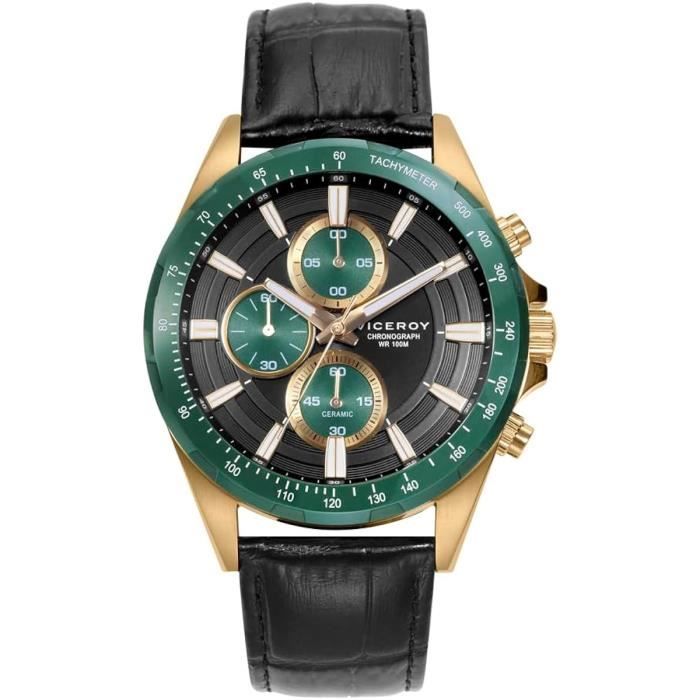 Viceroy Montre Homme 401337 57 Ceramique Achat vente montre Homme Cuir Cdiscount