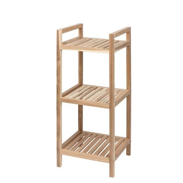 Étagère Murale 3 Niveaux Relaxdays – Style Industriel Chêne & Métal Noir, 80×50×35 Cm