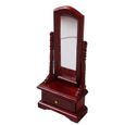 1PC Miniature Dressing Mirror Bedroom Model Full-length with Cabinet   MIROIR-2