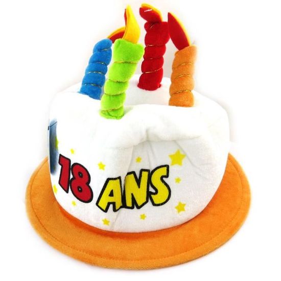 Chapeau D Anniversaire 18 Ans Les Tresors De Lily N4166 Cdiscount Jeux Jouets