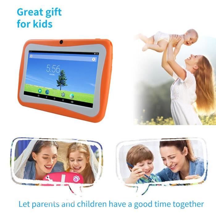  Tablette pour enfant 7 pouces WIFI caméra2