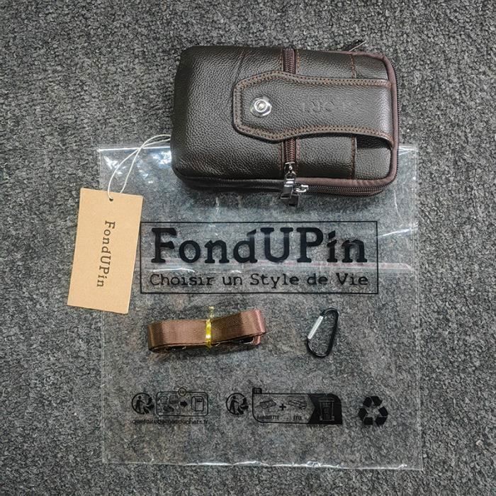 Sac en Bandoulière MANTA INCA Pour Homme Oiseaux Nazca Marron / Noir Sac en Bandoulière MANTA INCA Pour Homme Oiseaux Nazca Marron / Noir