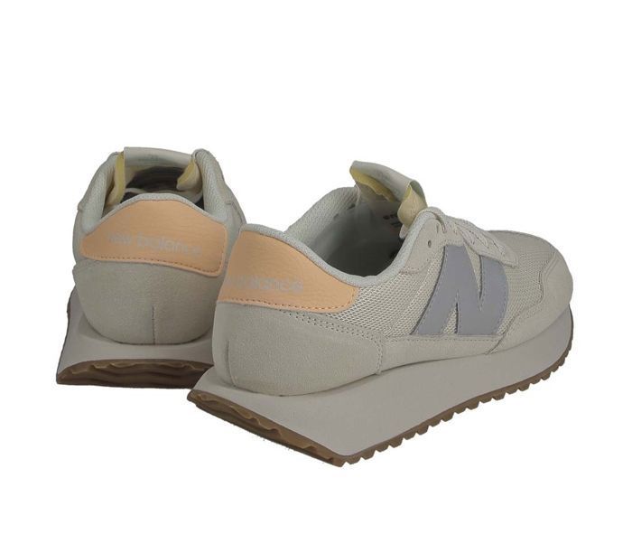 Sneakers mixtes NEW BALANCE Gris Cuir Taille 41 UK7 5