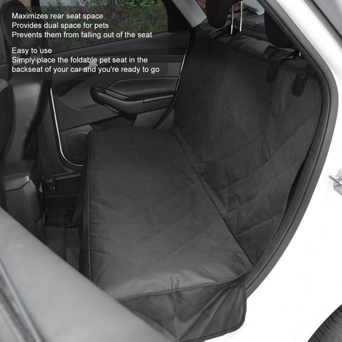 Rallonge De Siège Arrière, Matelas De Banquette Arrière - Matelas De Lit De Voiture Non Gonflable - Matelas Compact Et Pliable Pour Banquette Arrière Avec Sac De Rangement Pour Camion, Pêche, Camping